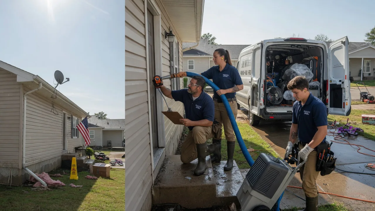 Ceiling Water Damage Restoration in Gibson, GA near me